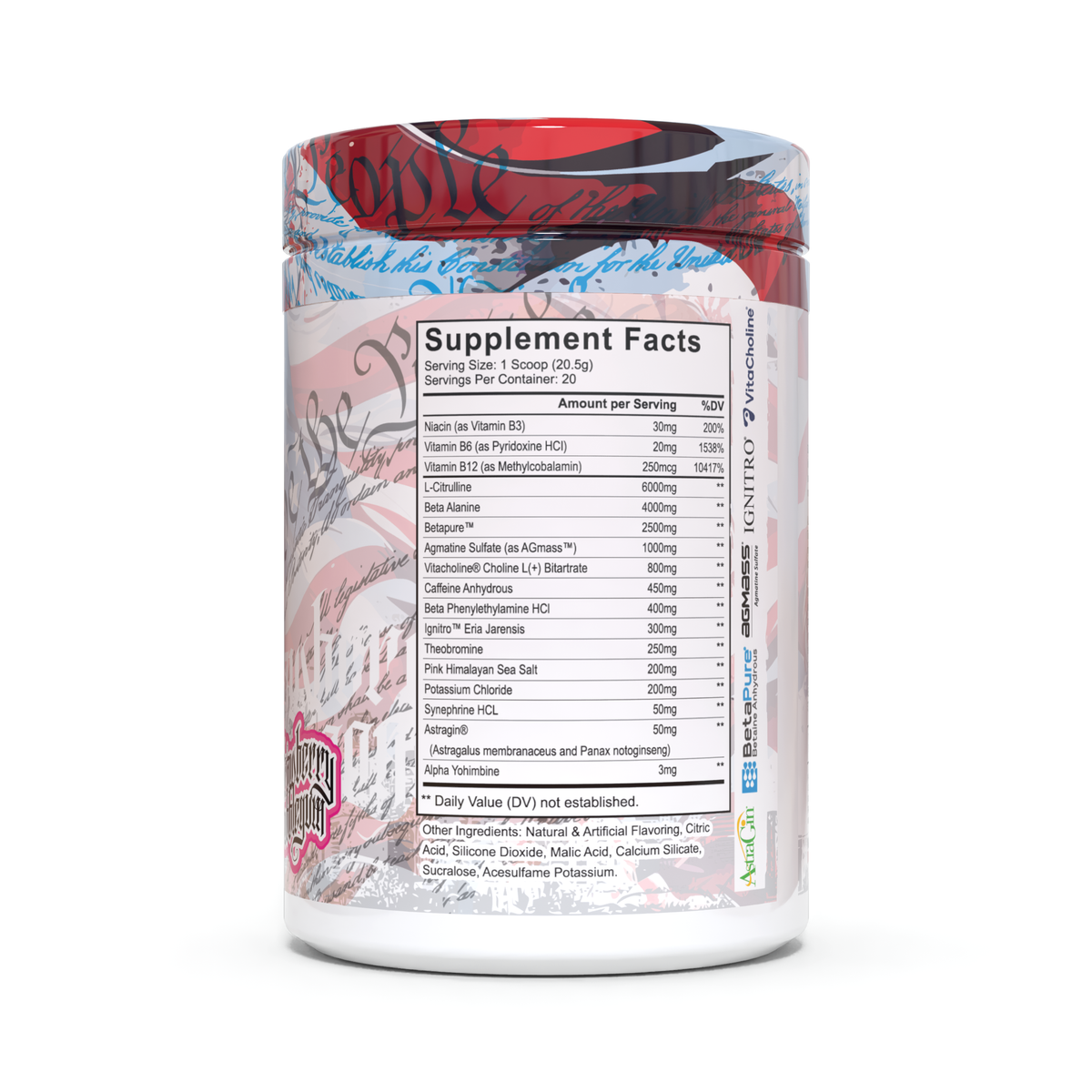 6 - Ultra Premium High Stim Pre-Workout